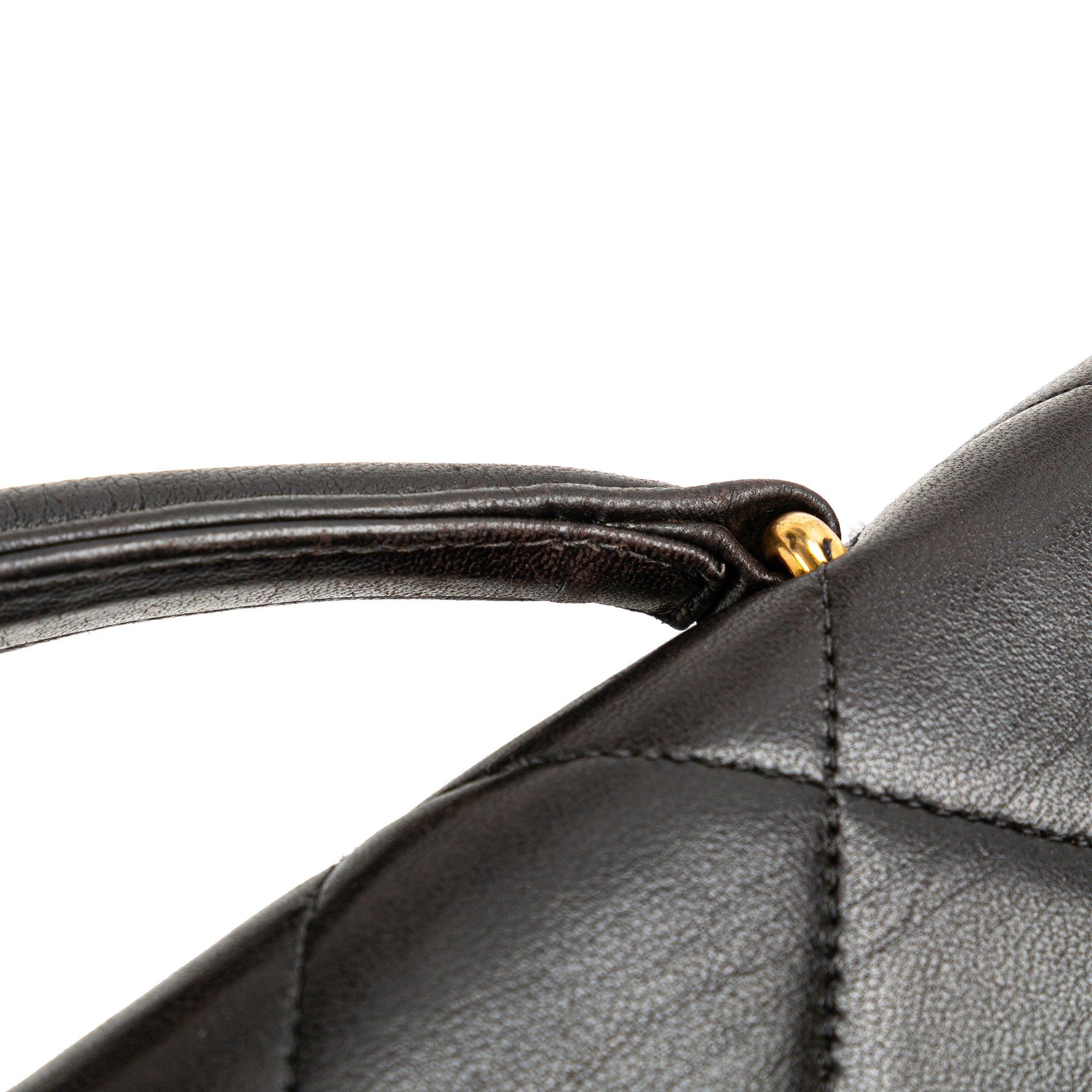 Chanel | Pre-Owned CC Quilted Lambskin Flap Briefcase | Black