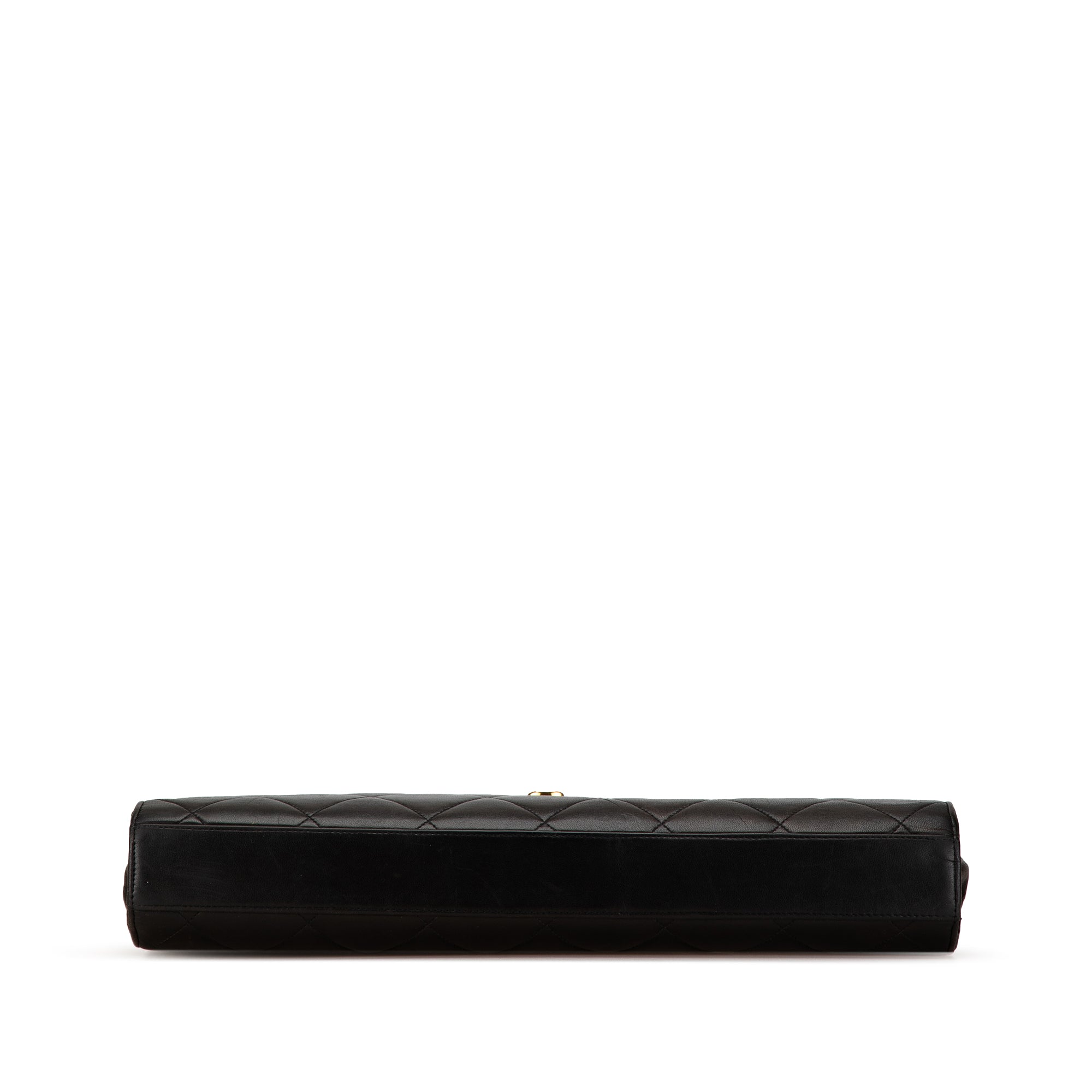 Chanel | Pre-Owned CC Quilted Lambskin Flap Briefcase | Black