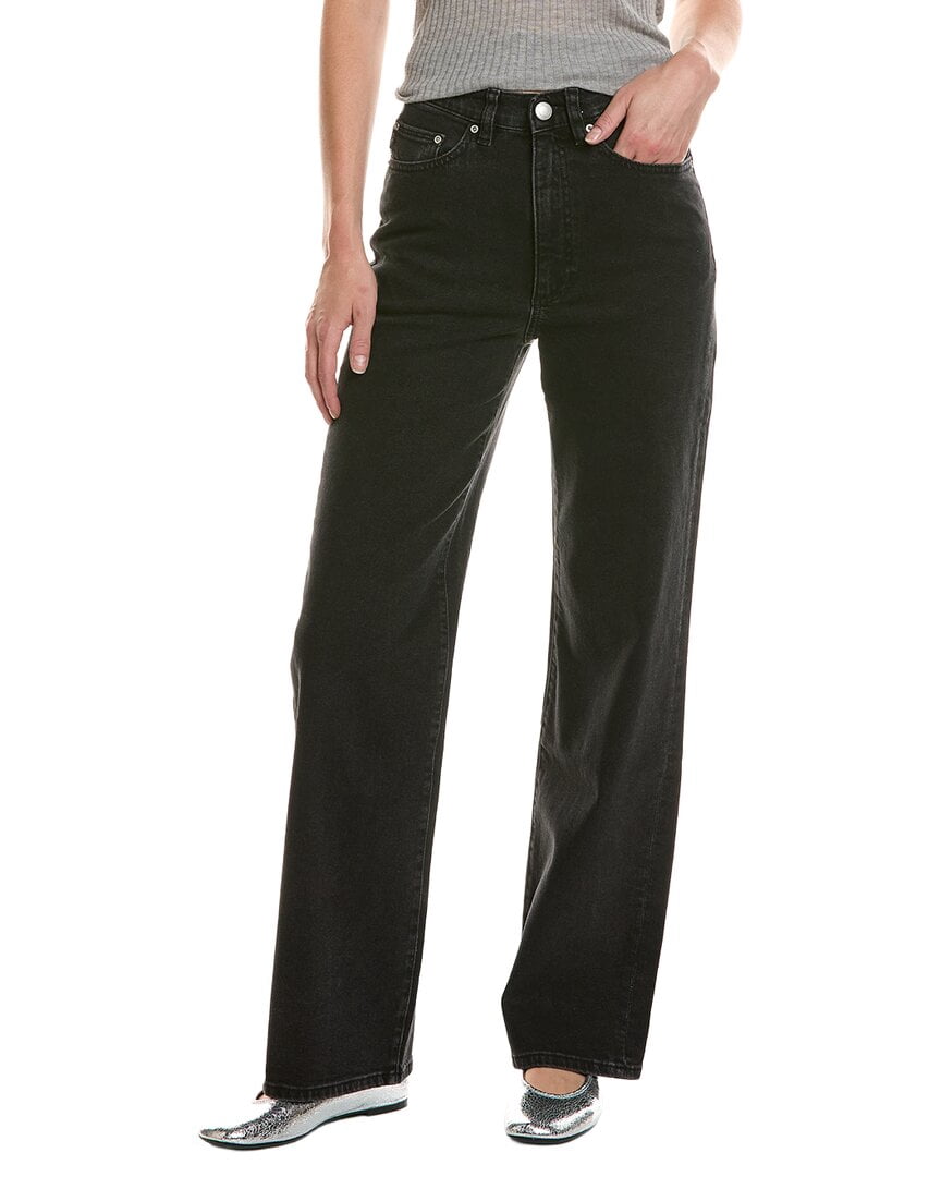 DL1961 | Womens | Karmine Nightshade Refined Wide Leg Jean | Black