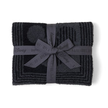 Cozychic Disney Classic Deco Stripe Mickey Scarf | Carbon/Black