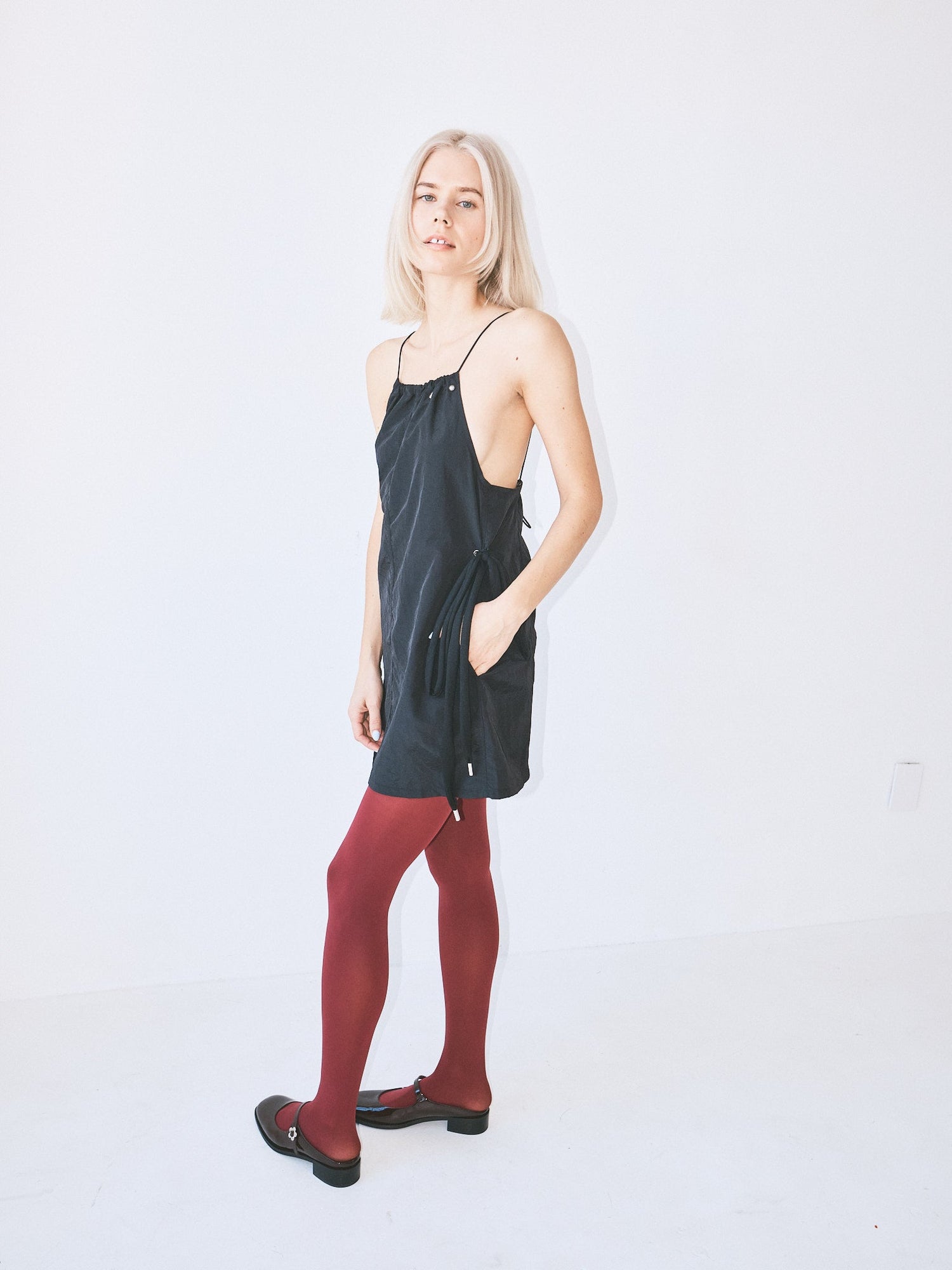 Ella Mary Jane Mule | Chocolate Patent