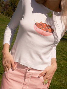 Dana Long Sleeve Tee | Cherry Bowl