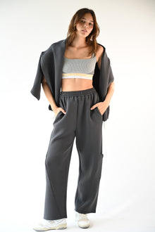 Brice Ribbed Bra | Neutral