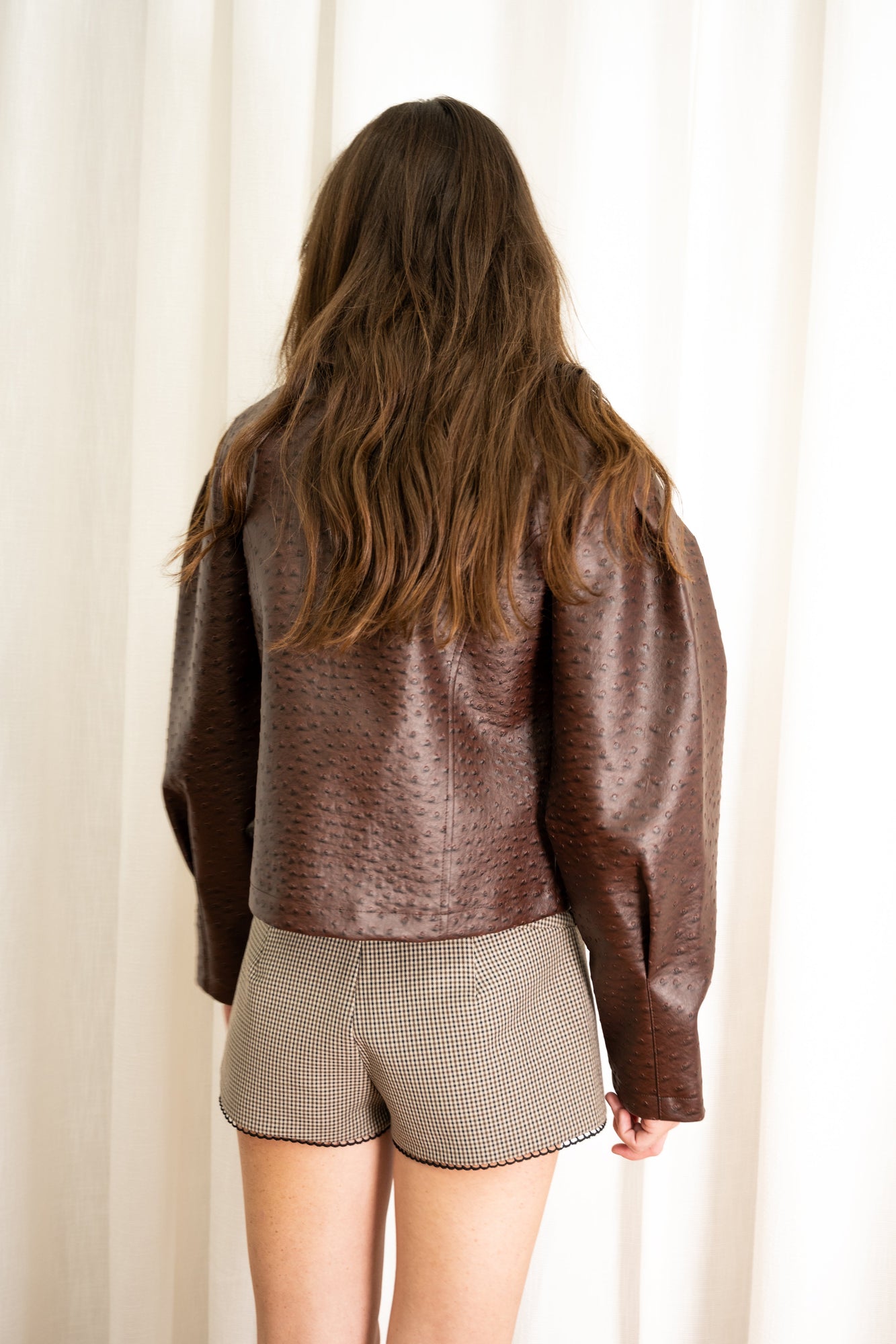 Houndstooth Mini Short | Multicolor