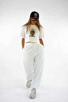 Herald Crest Tee | White