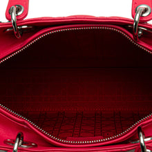 Dior | Pre-Owned Large Lambskin Cannage Lady | Pink