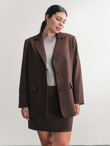 East Coast Blazer | Chocolate