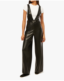 Deep V Flare Overall | Black