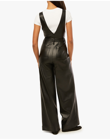 Deep V Flare Overall | Black