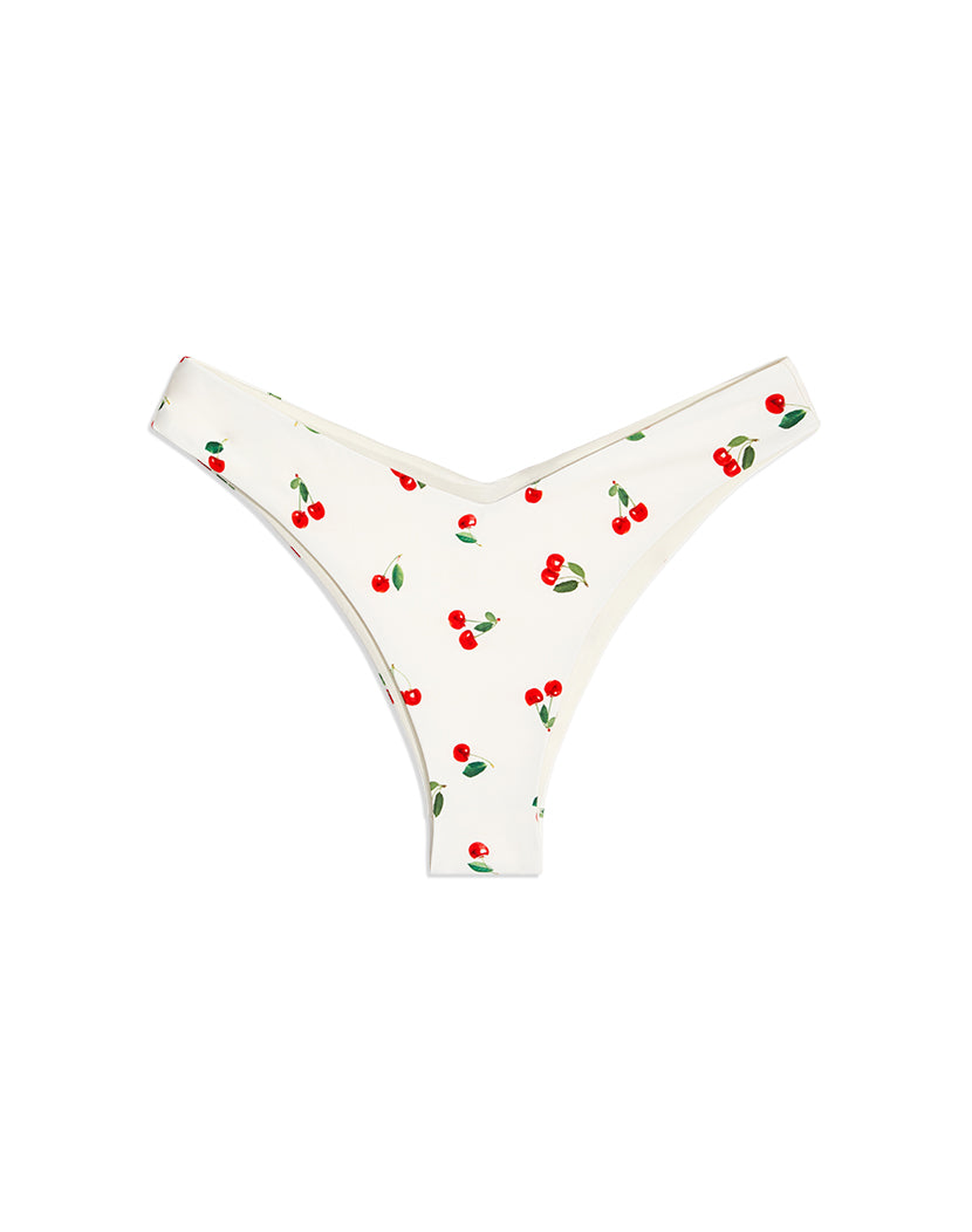 Delilah Cherries Bikini Bottom | Off White