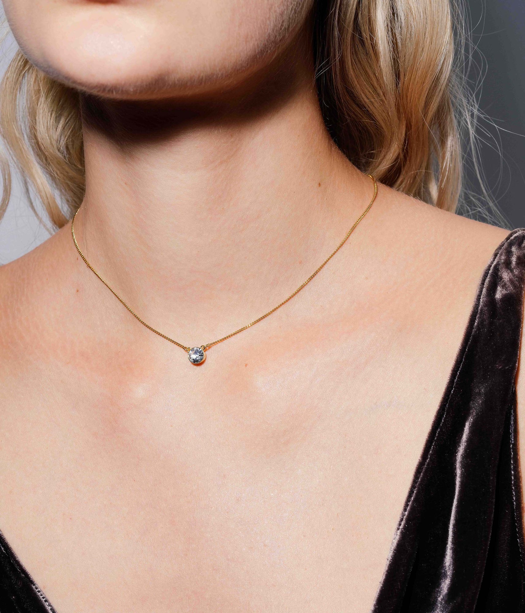 Demi Necklace | Silver