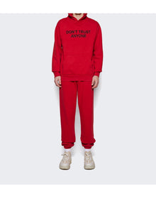 Don't Trust Anyone | Men | Icon Sweatpants | Red