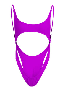 Dynamo One Piece Swimsuit | Uncut Gem Purple