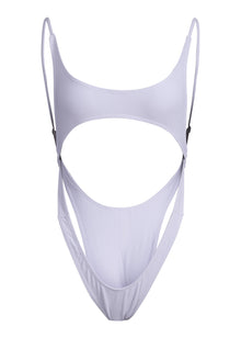 Dynamo One Piece Swimsuit | Sunblock White