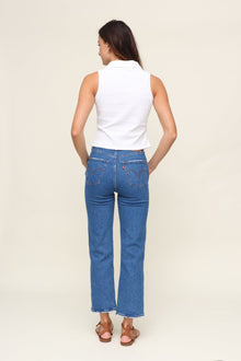 Robertson + Rodeo | Collared Vest | White