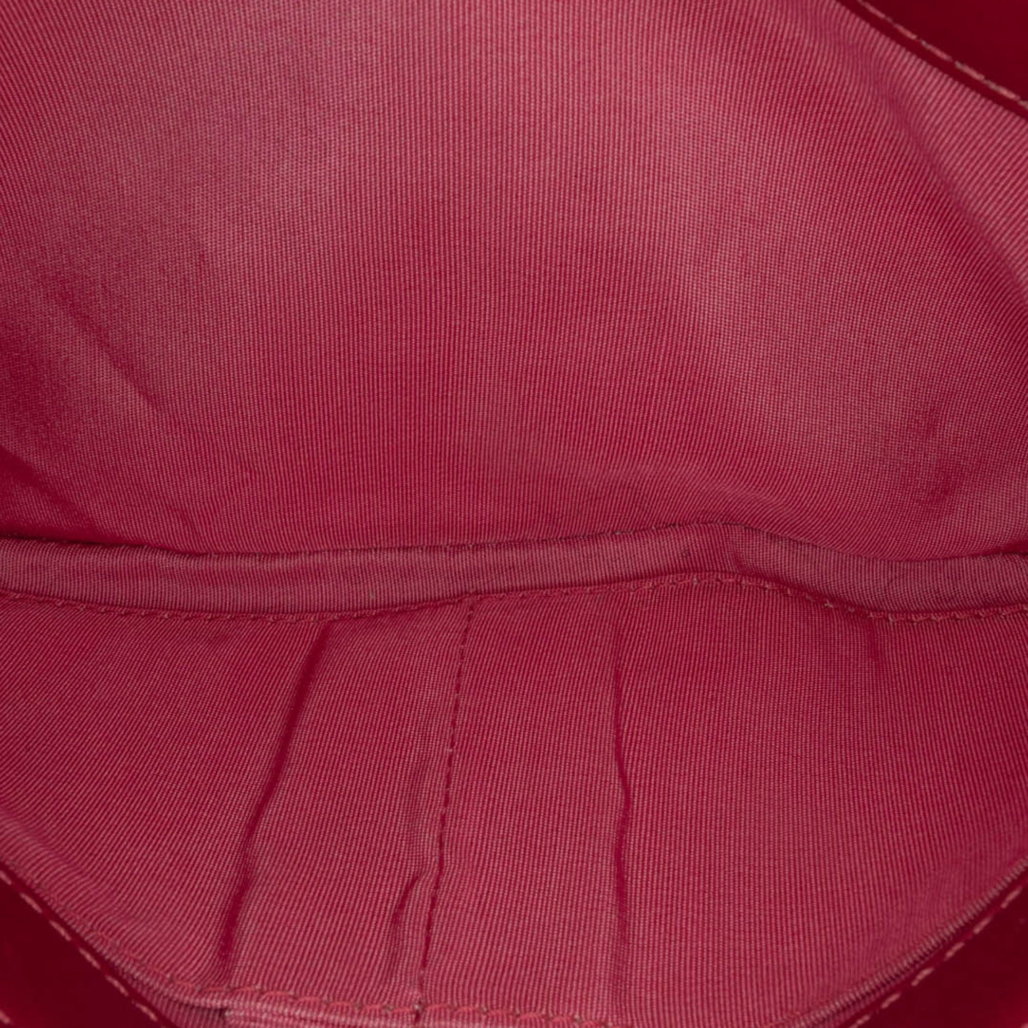 Chanel | Pre-Owned CC Lambskin and Tweed Flap | Red