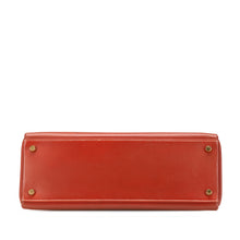 Hermes | Pre-Owned Box Calf Kelly Retourne 32 | Red