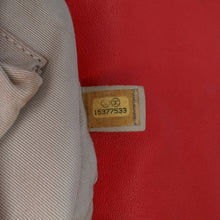 Chanel | Pre-Owned Maxi Washed Lambskin Chain Around Flap | Red