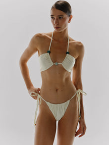 Kei Bikini Top | Silver