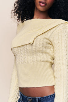 Womens | Luretta Sweater | Buttercream