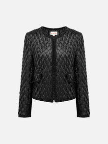 Textured Jacket | Black