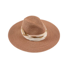 Emmanuelle Vented Hemp Packable Fedora | Fawn