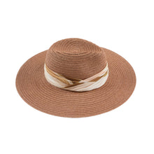Emmanuelle Vented Hemp Packable Fedora | Fawn