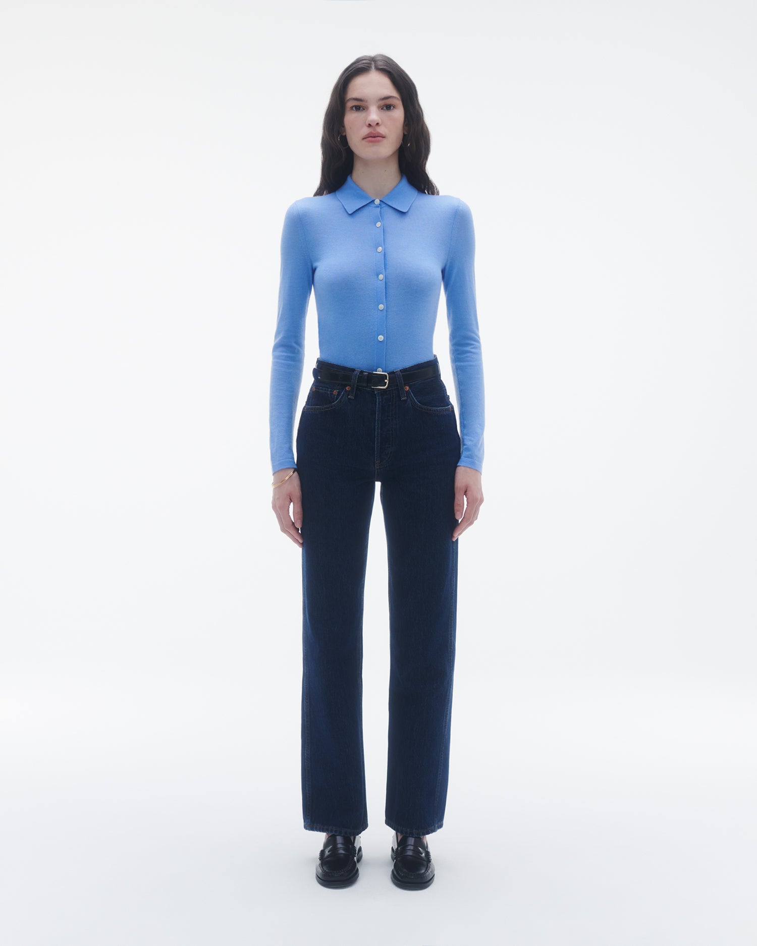 Womens | Elle Shirt | French Blue