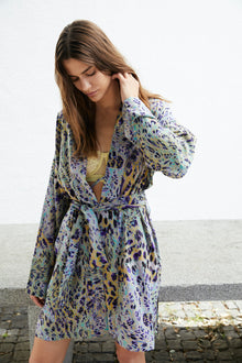 Nocturnal Animal Robe | Multi