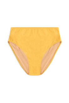 Mare High Waist Bikini Bottom | Saffron