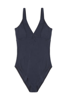 Mare Underwire Plunge One Piece Suit | Deep Blue