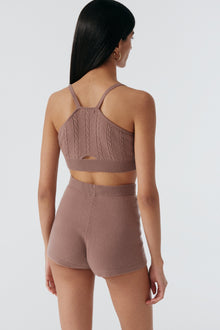 Cashmere Shorts | Mauve