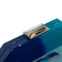 Chanel | Pre-Owned CC Ombre Acrylic Clutch on Chain | Blue