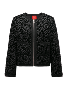 Cropped Jacket - II | Black