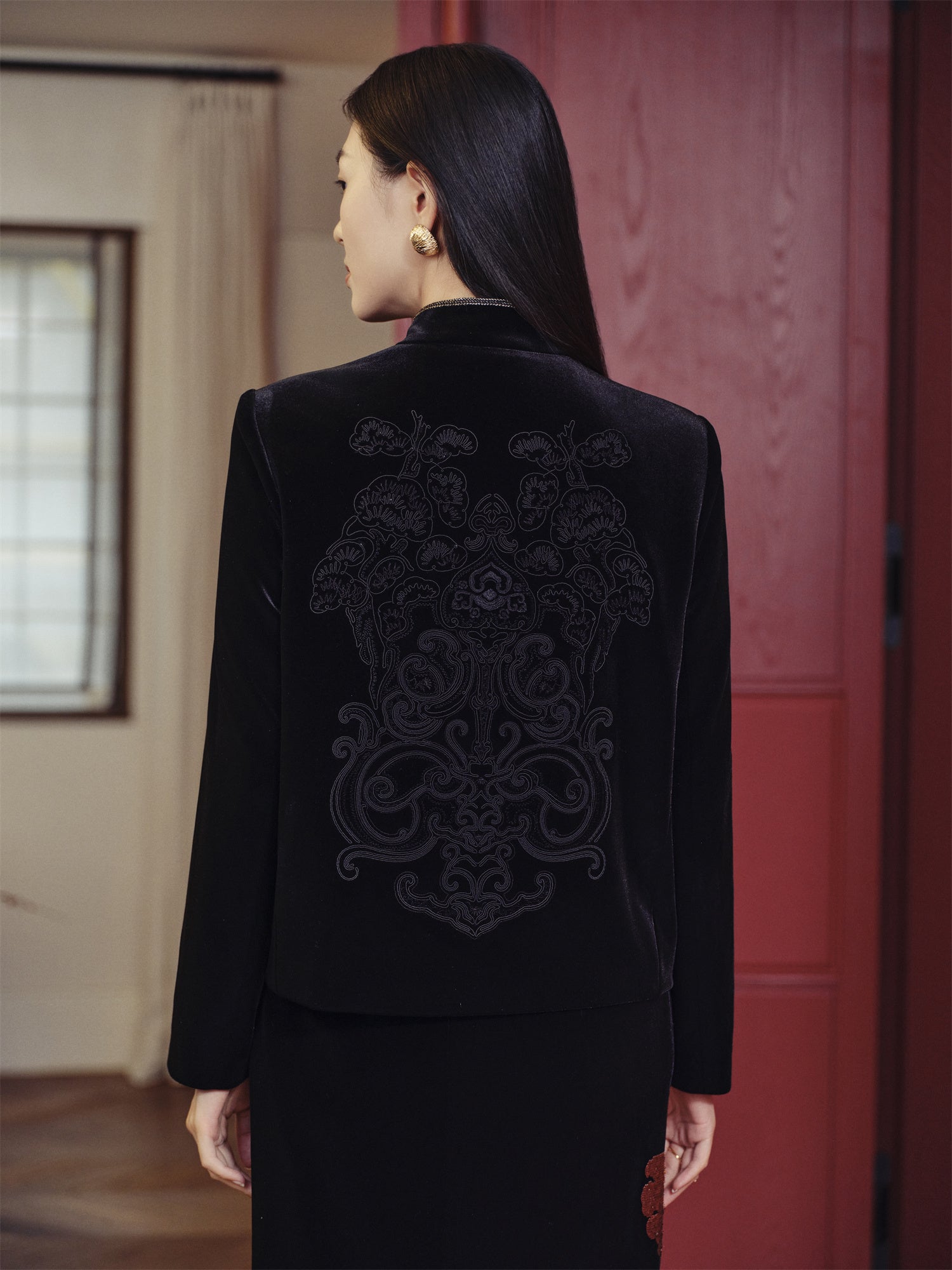 National Style Chinese Jacket | Black
