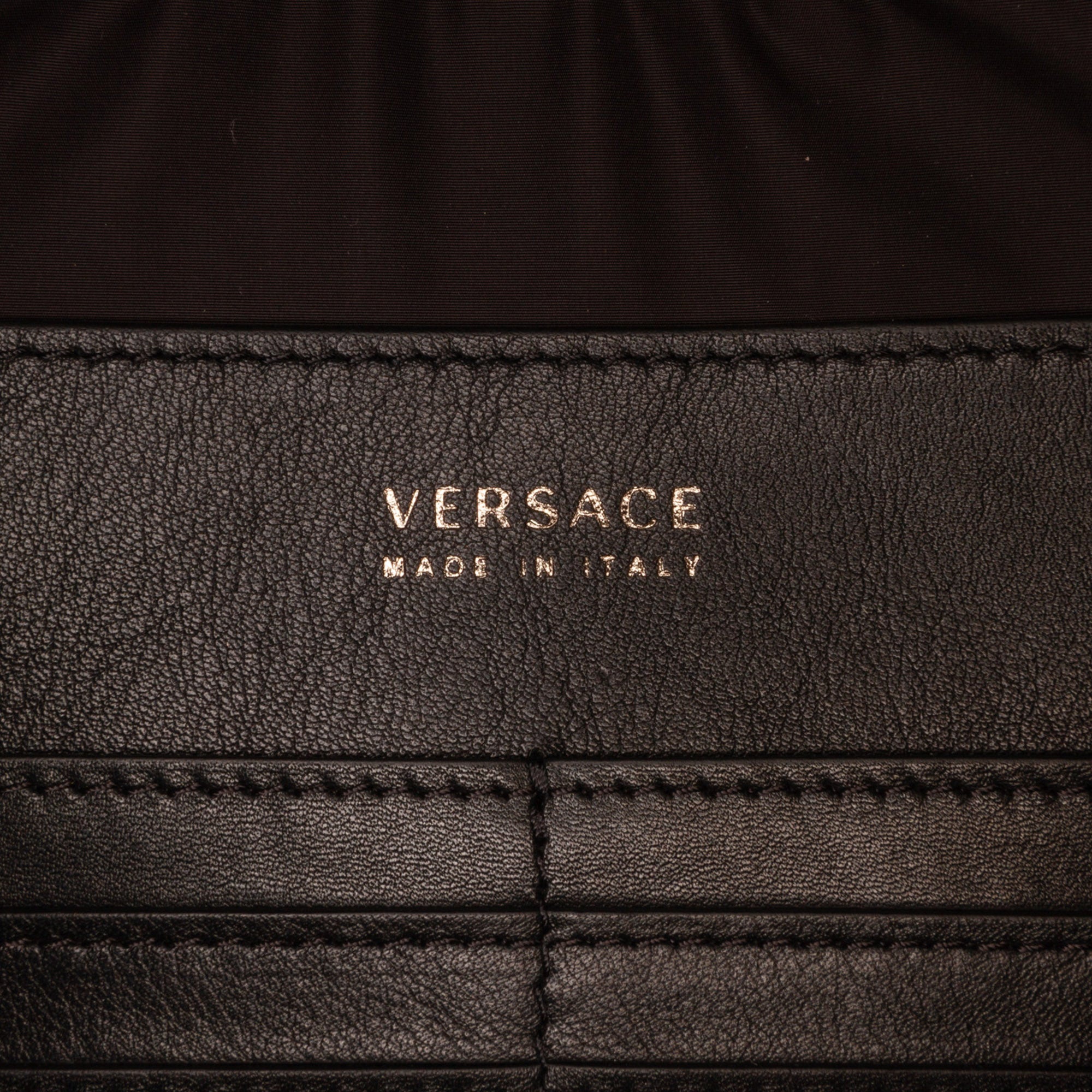 Versace | Pre-Owned Medusa Clutch | Black