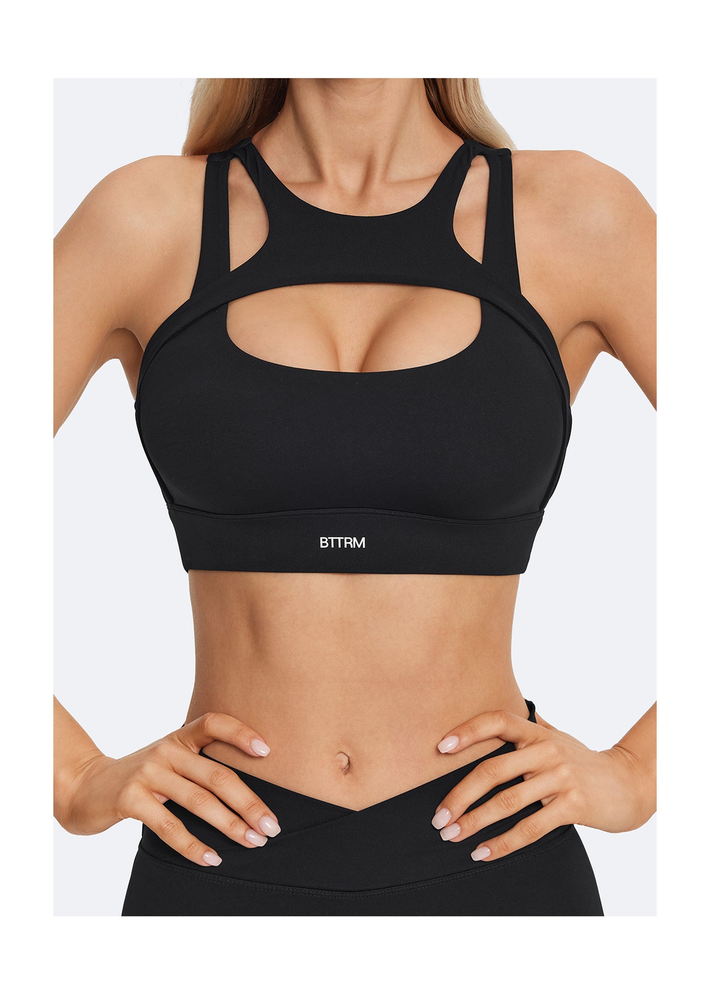Elegance Cutout Top | Black