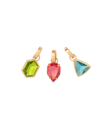 Ellis Charm Trio Pendant Set | Multicolor