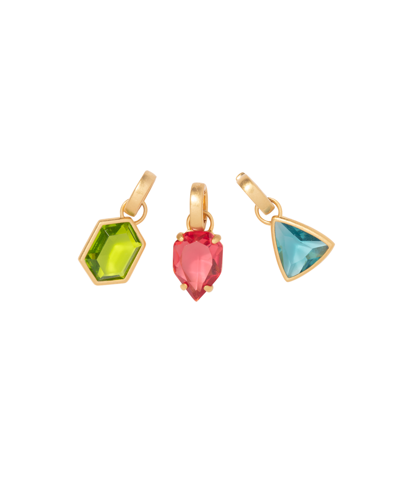 Ellis Charm Trio Pendant Set | Multicolor