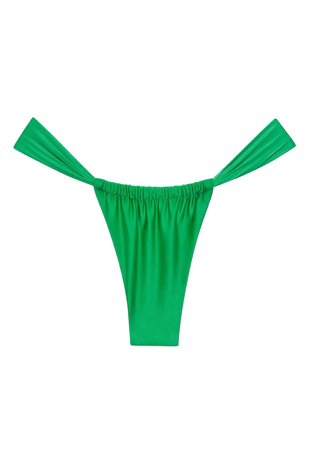 Sandra Bikini Bottom | Emerald Shimmer