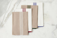 Dinner Napkins | Vintage Spruce Green Stripe | Set of 4