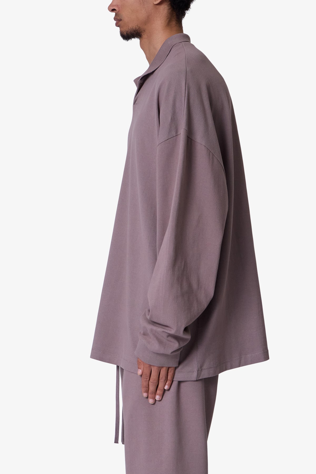 Every Day L/S Polo | Mauve