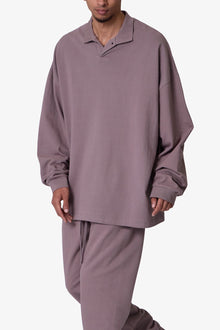 Every Day L/S Polo | Mauve