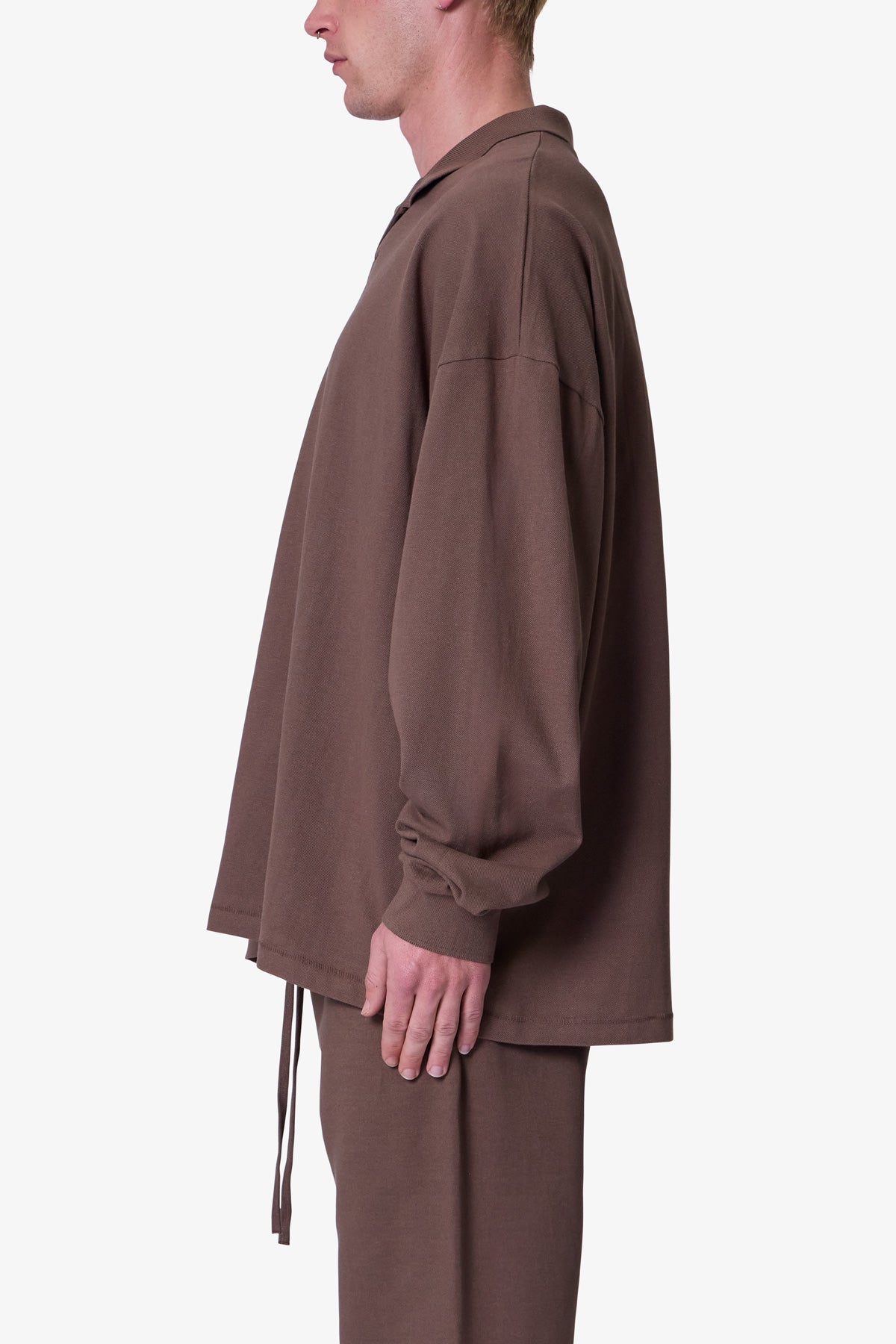 Every Day L/S Polo | Olive