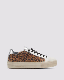 Women | Thea Sneaker | Leopard/Silver
