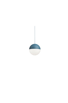 String Light Sphere Suspension 22m App | Blue
