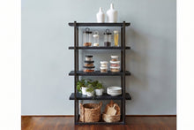 Pantry Shelf Unit | Black with Black