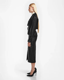 Women | CASSIE S Leather Jacket | Black