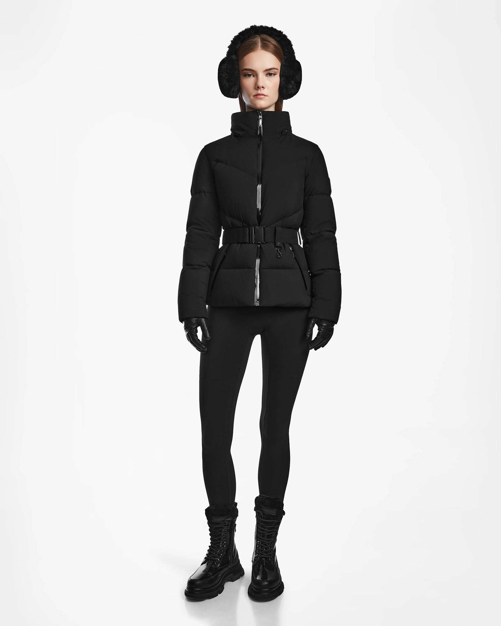Women | CHRISTELLE M Down Puffer | Black