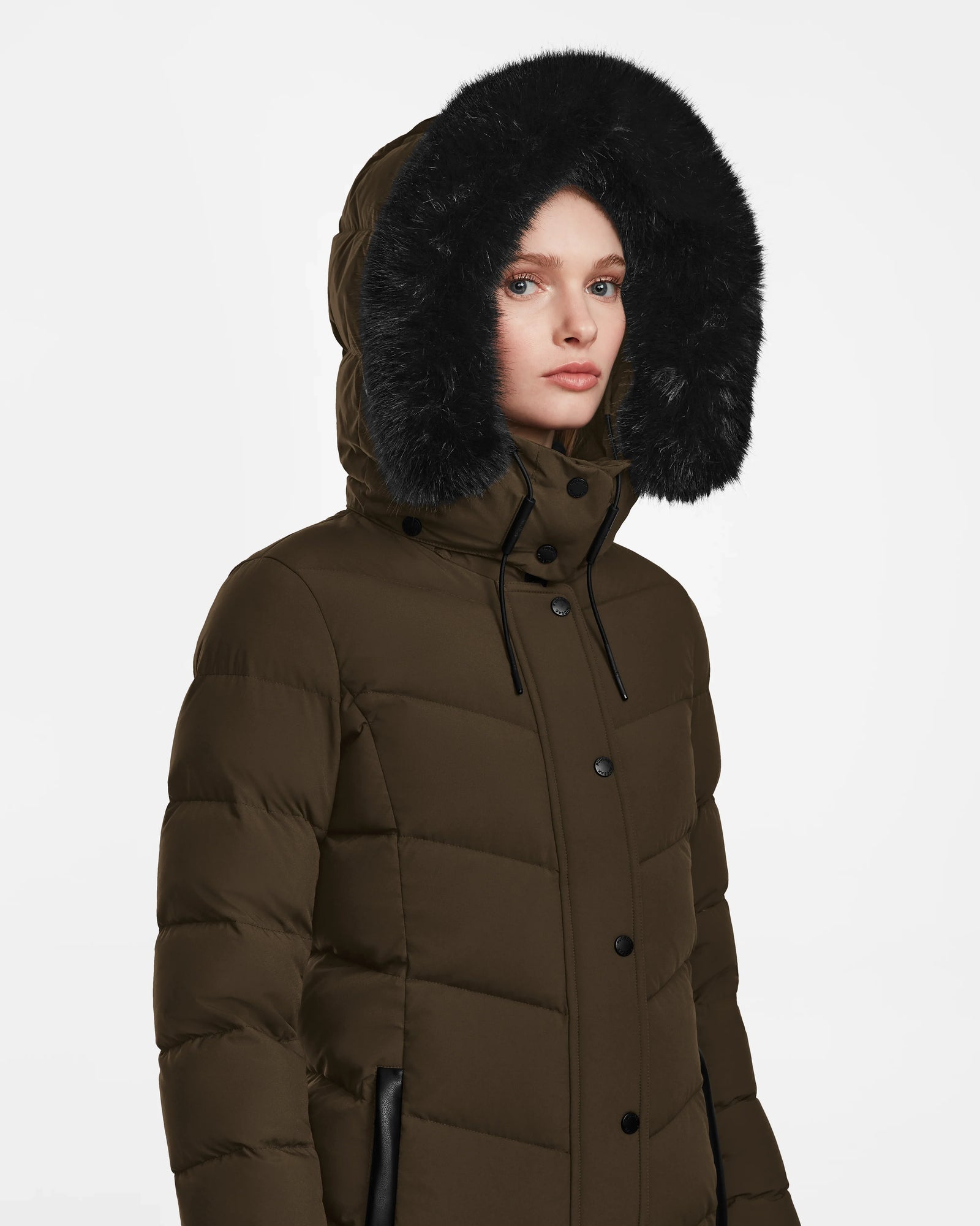 Women | ELISA Down Puffer | Army
